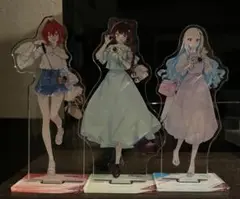 にじさんじ　くらっくじ　Ｃ賞　アクリルスタンド　さんばかセット 6点