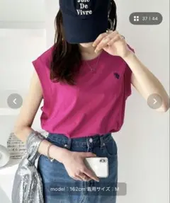 U.S. POLO ASSN. ノースリーブTシャツ　ピンクL