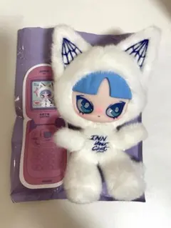 【訳あり】INNS CAT INN YOUR CHAT 白　ホワイト
