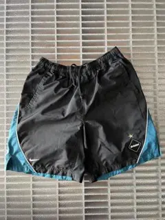 Nike F.C.R.B. ハーフパンツ M ブラック/ターコイズ