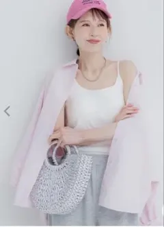 coca キャミソール OUT BRA ベーシックキャミソール