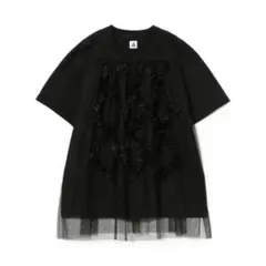 【完売品】Ray BEAMS × Yuumi ARIA 別注 チュール Tシャツのサムネイル