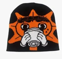 grogangビーニーニット帽　UK drip