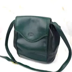 LONGCHAMP ロンシャン ショルダーバッグ レザー バイカラー 希少のサムネイル
