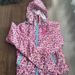 RUSH HOUR ピンクハート柄ジャケット 140