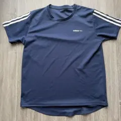adidas neo 半袖Tシャツ ネイビー