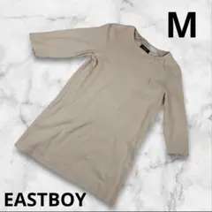 『EASTBOY』レディース 七分袖チュニック M ベージュ