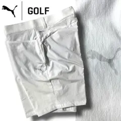 新品 プーマ ゴルフ 定価1.2万 接触冷感 ショートパンツ ショーツ M 白
