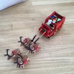 ［組立済］LEGO サンタのそりとトナカイ　40499