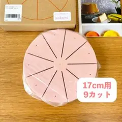 17cm用【9カット】シフォンケーキ用カットアシスタント 浅井商店のサムネイル