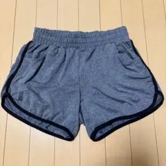 【美品】 トレーニングパンツ ショートパンツ レディース グレー