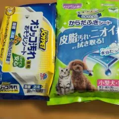 JOYPET オシッコ汚れおそうじシート / デオグリーンからだふきシートのサムネイル
