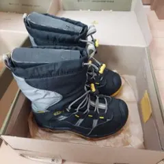 KEEN 長靴 ブーツ 18 黒 サイズ調整 小さめ