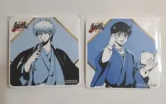 銀魂 春のぶらり旅 コースター2種 初期傷あり