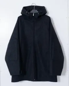 EURO Calvin Klein Jeans wool hooded coat