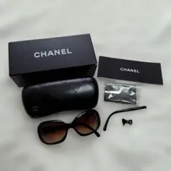 CHANEL シャネルサングラスケース付きCH5293-B-A - メルカリ