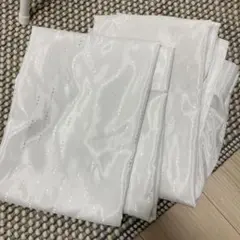 100×198 UVカット率93% ミラーレースカーテン