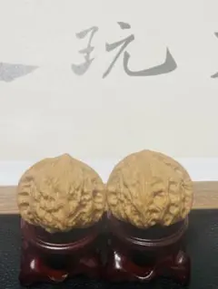 ［文玩核桃：蓮花頭虎］38×38×48mm 総重量50g 手玩び胡桃 文玩核桃：蓮花頭虎］38×38×48mm 総重量50g 手玩び胡桃 - メルカリ