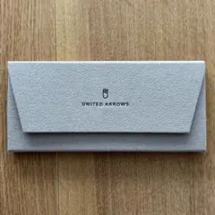 UNITED ARROWS メガネケース グレー