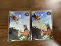 本日限定 未開封 正規品 KAYOU ナルト ボルト 公式プロモ 2枚セット