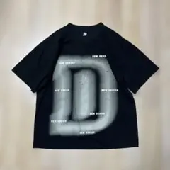 NEW DESIGN ロゴ 半袖Tシャツ　ブラック