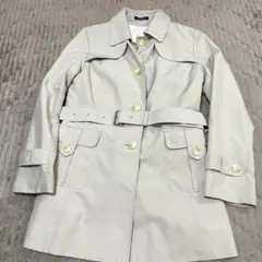 良品 NewYorkerベルトライナー付き トレンチコート　Lサイズ　グレージュ