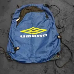 UMBRO アンブロ 巾着 ナップサック ブルーのサムネイル