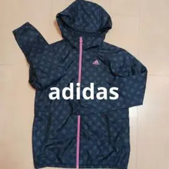 美品 adidas ナイロンブルゾン