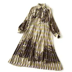 美品 希少✨ヴィンテージ レトロ 総柄 ワンピース Y2K archive