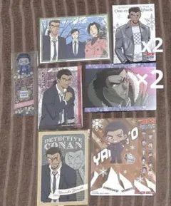 名探偵コナン 大和敢助 ポストカード ブロマイド カラオケ まとめ売り