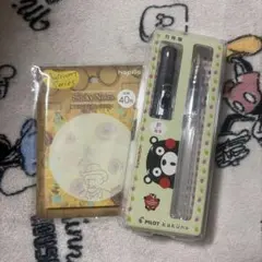 【即購入⭕️】PILOT kakuno 万年筆 くまモン & ゴッホ 付箋セットのサムネイル