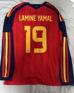 【正規品・新品・タグ付き】 ラミンヤマル 25/26 2XL タグ付き】25/26 バルセロナ ラミン・ヤマル ユニフォーム リーガ