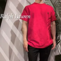 90's Polo Ralph Lauren Vネックワンポイント刺繍ロゴT