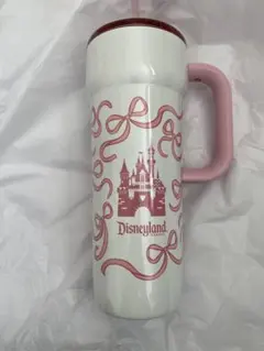 mi様専用スターバックス ディズニー お城リボン柄　ピンク　タンブラー