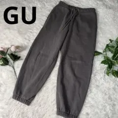 GU ジーユー　スウェットパンツ　S グレー