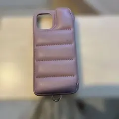 8/31まで！DEMIU iPhone13ケース マゼンタ ストラップ付き - メルカリ