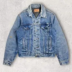 80s 希少 Levis 71506 ブランケット デニムジャケット USA製