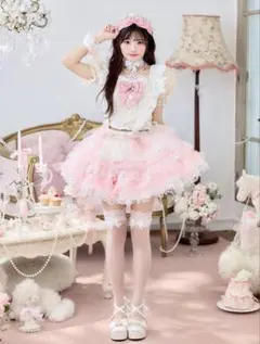 Malymoon メイド服キュアリリィマ ジカルスカラップメイド【実物写真