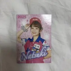 2025年　売り子カード　なつきさん
