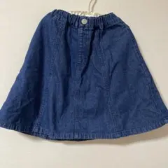 MPS デニム フレアスカート　サイズ140