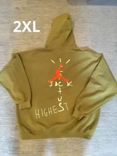 Nike Travis Scott コラボ パーカー XL オリーブグリーンのサムネイル