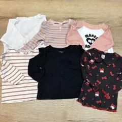 ベビー服セット 長袖トップス 6枚セット
