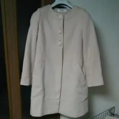 ナチュラルビューティベーシック ノーカラー コート