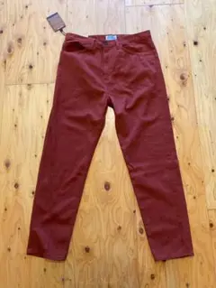 LEVI'S 赤 スリムフィットパンツ STA-PREST W34 XL 未使用
