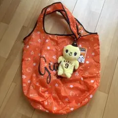 ジャイアンツ　マスコットポーチ付きエコバッグ　カメット　亀井