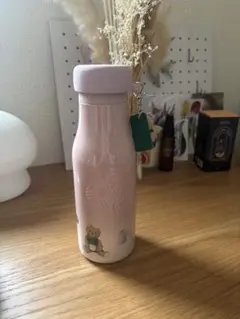 チケットあり【新品】ジェラピケスタバ　ステンレスボトル・ソフトピンク