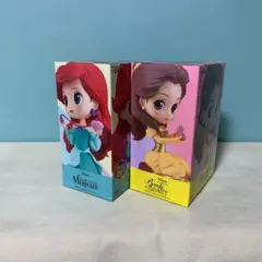 Qposketディズニーキャラクターフィギュア2体セット