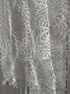 ヴィンテージ 総バテンレース テーブルクロス