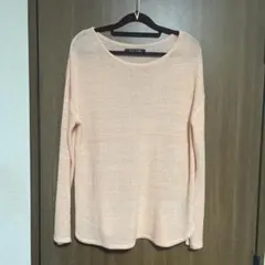 CECI McBEE ピンク 長袖ニットセーター