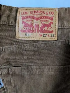 Levi's 511 コーデュロイパンツ W27 L32